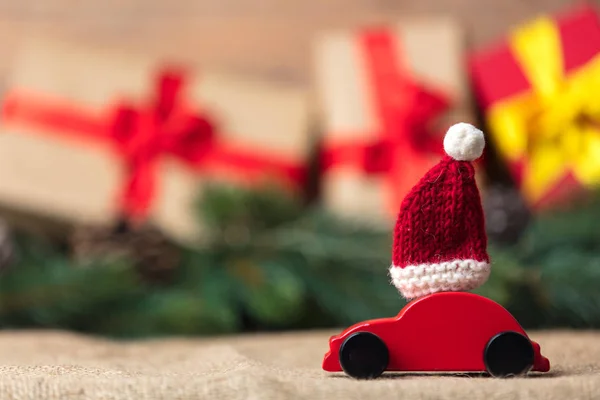 Vánoční dárky a hračky — Stock fotografie