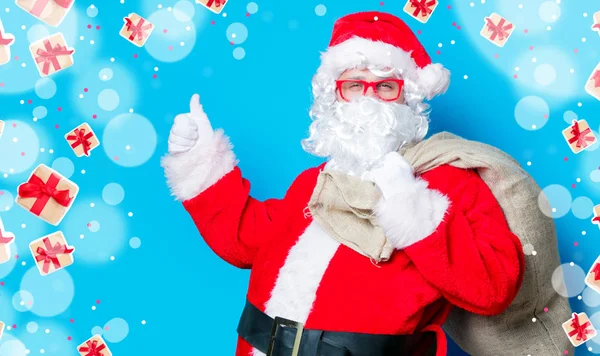 Legrační Santa Claus — Stock fotografie