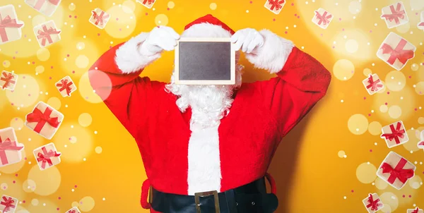 Lustiger Weihnachtsmann — Stockfoto