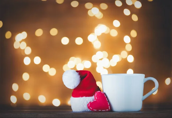 Vit kopp te eller kaffe — Stockfoto