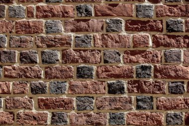 Kırmızı tuğla duvar görüntüleme.