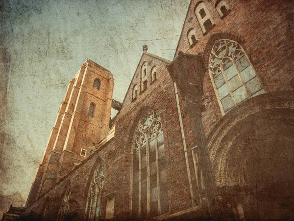 Old Catholic cathedral. — Stock Photo, Image