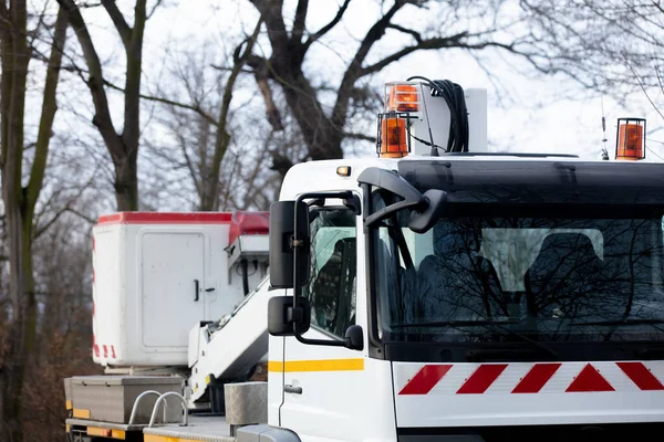 electric company emergency service  vehicle