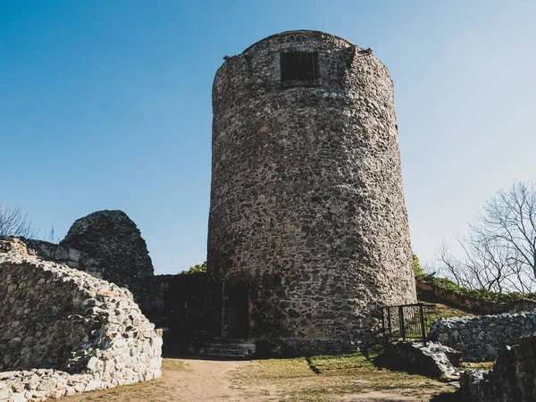Torre Vecchia Fortezza Medievale Nel Sud Della Polonia — Foto Stock