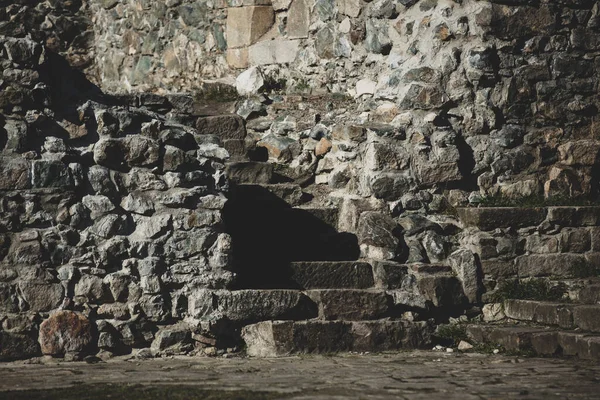 Stairs Wall Old Medieval Fortress South Poland — Stock Photo, Image