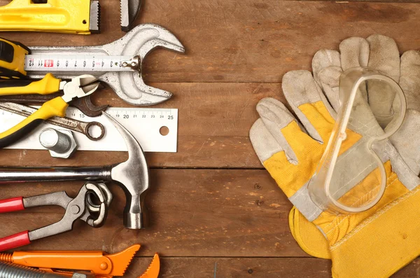 Hand tools close up — Stock Photo, Image