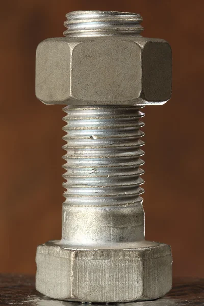 Bolt and nut — Stock Photo, Image