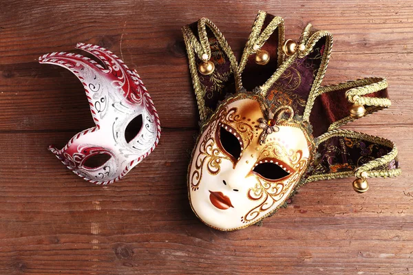 Two carnival masks — Stock Photo, Image