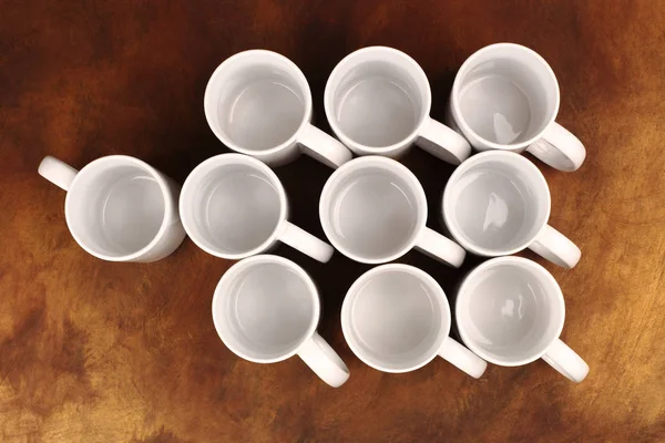 Ceramic coffee cups — Stock Photo, Image