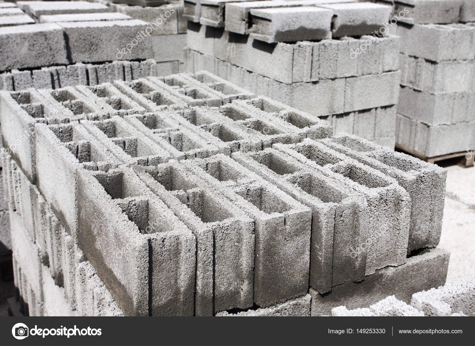 Stacked Concrete Bricks Stock Photo By Alexkosev 149253330<script async src=