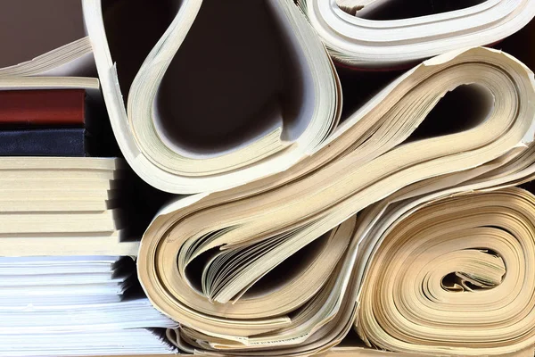 Stacked office papers — Stock Photo, Image