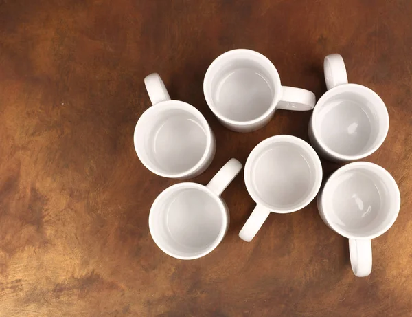 Ceramic coffee cups — Stock Photo, Image