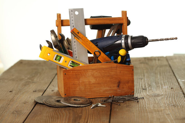  toolbox on workplace