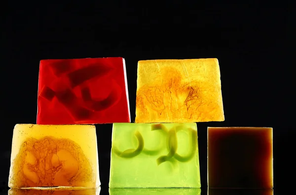 Handmade backlit soap — Stock Photo, Image