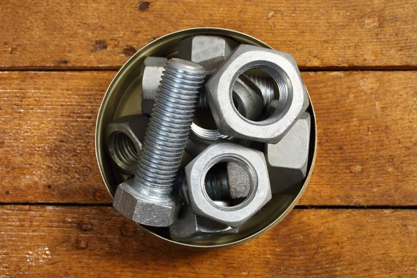 Bolts and nuts — Stock Photo, Image