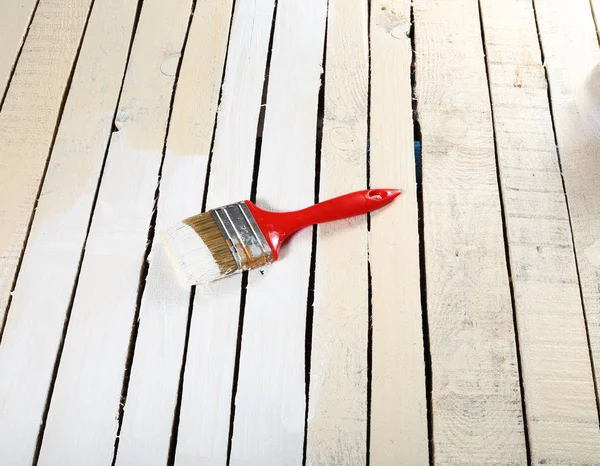 Schilderij van het hout — Stockfoto