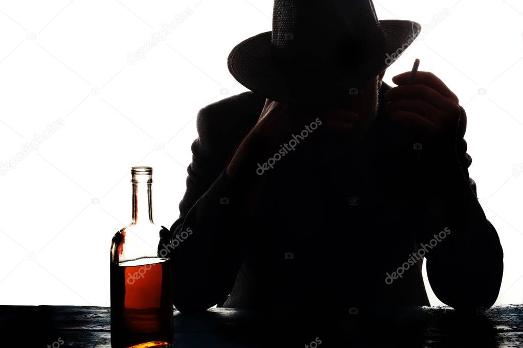  a drinking man