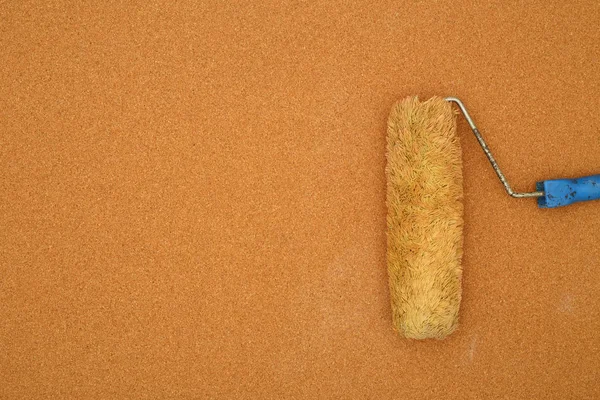 Roller brush top view — Stock Photo, Image