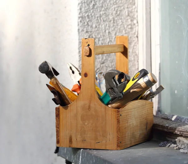 工具箱和工具 — 图库照片
