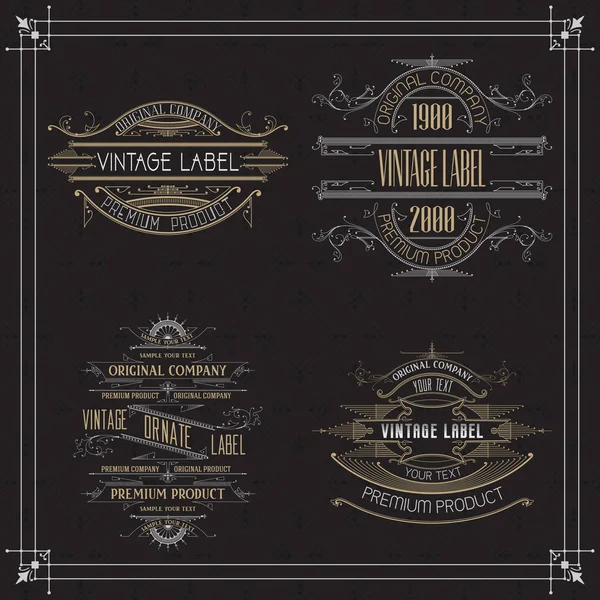 Vintage tipografik etiket sigorta primi