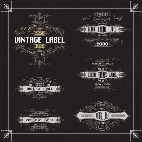 Vintage tipografik etiket sigorta primi