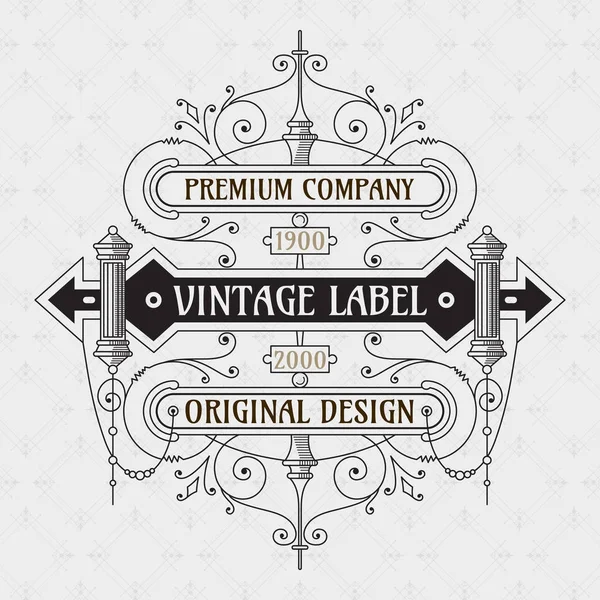 Çiçek süsleme ile eski vintage kartı 