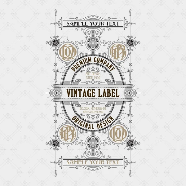 Çiçek süsleme ile eski vintage kartı 