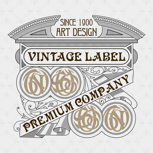 Çiçek süsleme ile eski vintage kartı 