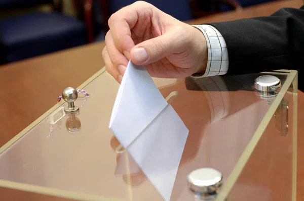 투표 시간, 선거 개념. — 스톡 사진