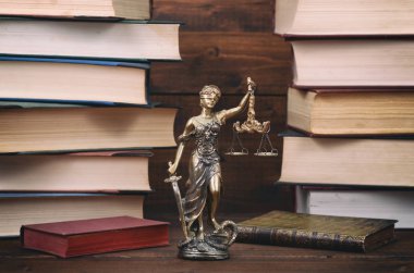 Adalet ölçekler, Justitia, adalet ve hukuk kitapları içinde belgili tanımlık geçmiş