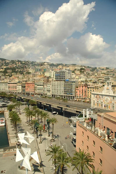 Gebouw Details Oude Stad Genua Genua Italië — Stockfoto