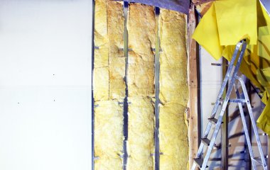 Alçıpan ve mineral yün tesisat duvarları