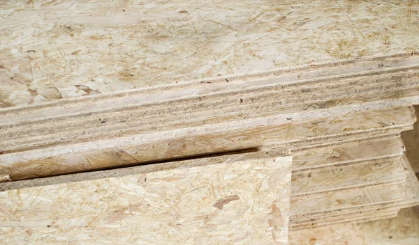 Textur - Holzplatten mit Sägemehl — Stockfoto