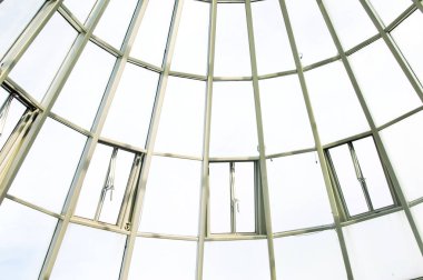 Metal konstrüksiyon cam kubbesi