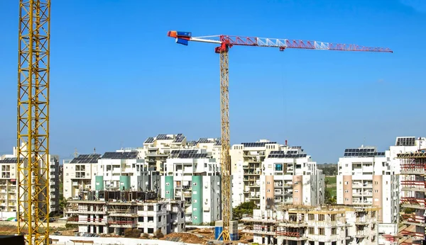 Blick von der Höhe der Baustelle — Stockfoto