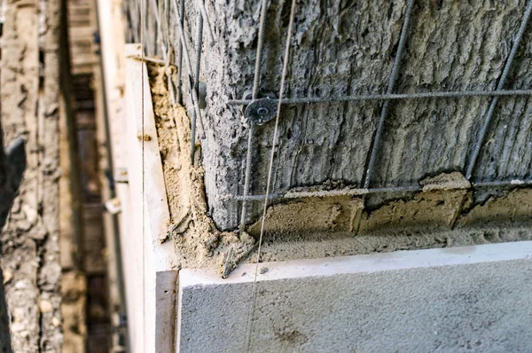 Technologie d'installation de carreaux de marbre — Photo