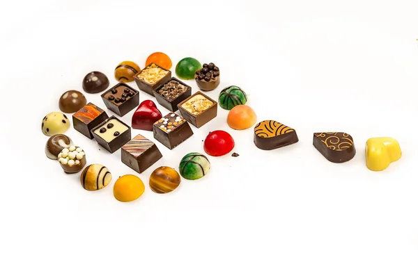 Exquisite designer chocolate candies