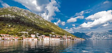 Karadağ'ın küçük bir şehir 