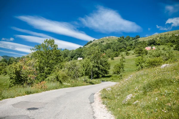 Montenegro colline — Foto Stock