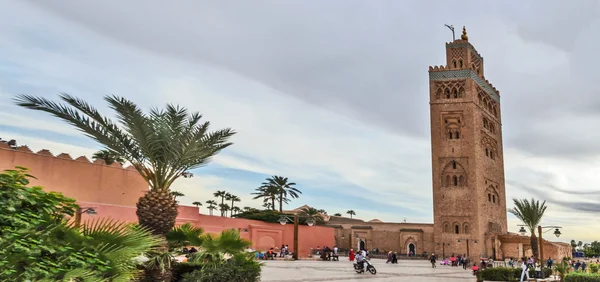 Koutoubia cami Eylül 2014 tarihinde Marakeş