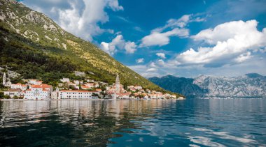 Karadağ - Perast küçük bir kasabada