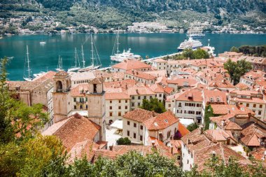 Kotor bir görünüm. Karadağ