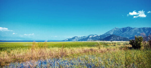 Lake Skadar in Montenegro