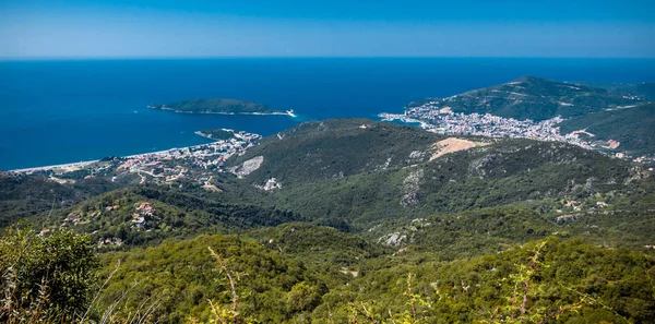 Μαυροβούνιο ακτές και βουνά — Φωτογραφία Αρχείου