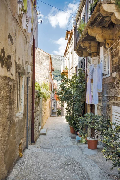 DUBROVNIK, CROAZIA - 24 GIUGNO 2010: Stradun, via principale di Dubrovnik, Croazia. Dubrovnik è una delle mete turistiche più importanti del Mediterraneo . — Foto Stock