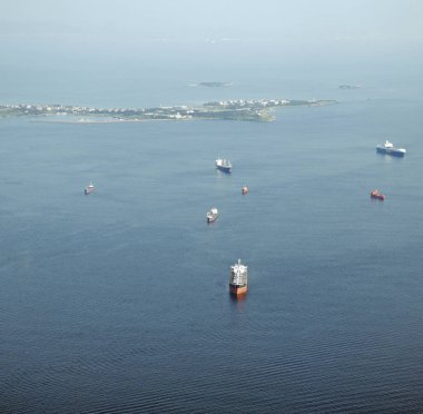 Türkiye gemi havadan görünümü