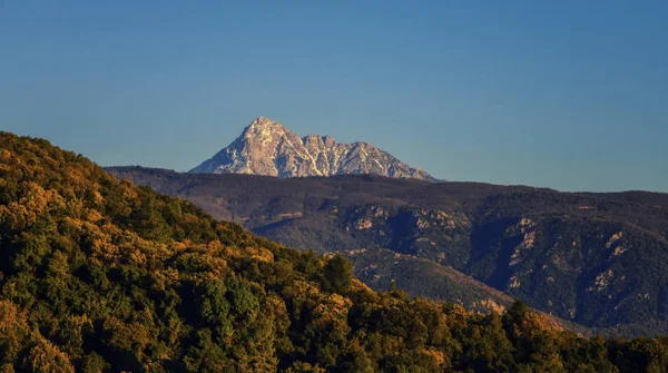 Berg athos - agio oros, Griechenland. — Stockfoto