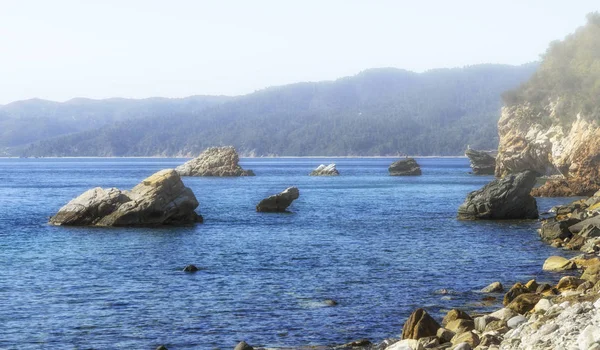 Kutsal dağ Athos, Yunan Makedonya doğası — Stok fotoğraf