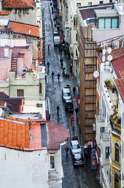 Vista de Estambul desde la torre de galata — Foto de Stock