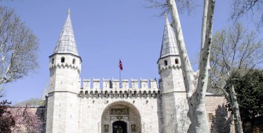 Topkapi Palace in the Istanbul clipart